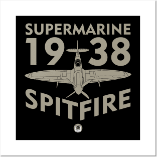 I love military planes! Spitfire Posters and Art